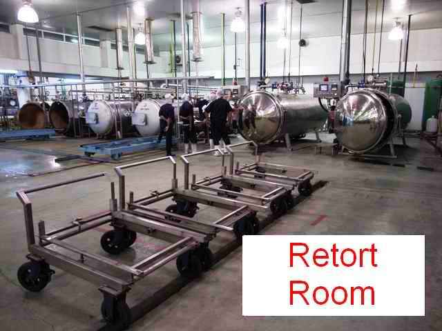 retort sterilizer room / autoclave sterilization system
